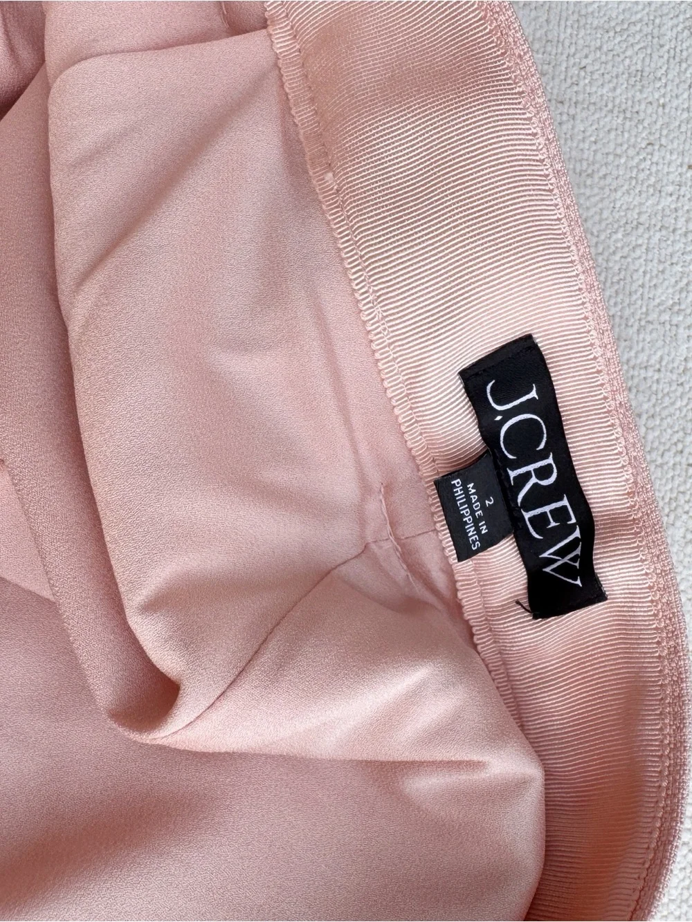 J. Crew Knee-length sheath skirt women's size 2 100% viscose